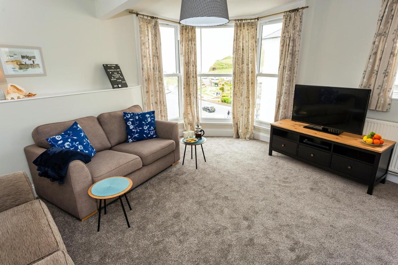 Seagulls Loft, Grove Apartments Ilfracombe Luaran gambar